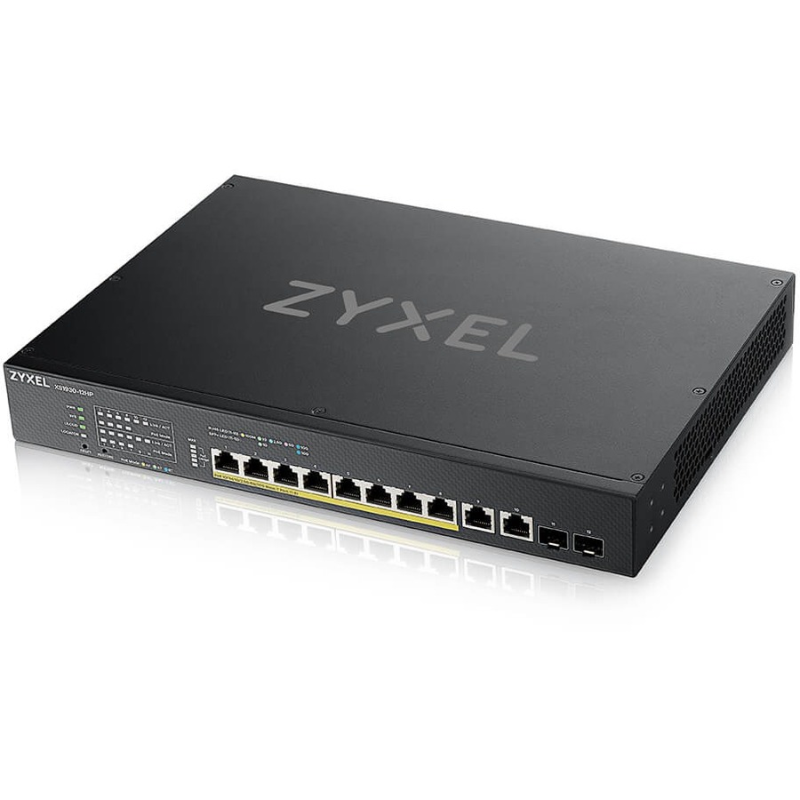 XS1930-12HP - 8 PORT MULTI-GIG BASE-T POE++ (375W) SMART MANAGED SWITCH + 2 MGIG