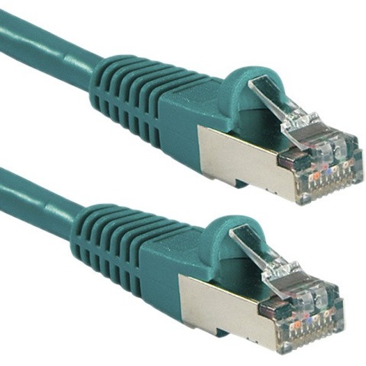 MONOPRICE MULTI-MODE OM4 FIBER OPTIC CABLE - LC-ST UL 2MM 50/125 OFNR DUPLEX AQU
