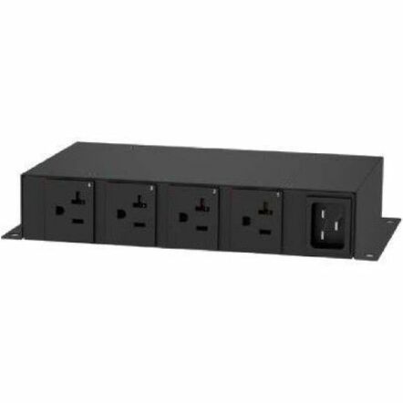 1PH,120V,4 OULETS: NEMA 5-20R,INPUT:NEMA 5-15P, 1U, 1.4KVA, DETACHABLE INPUT, HI