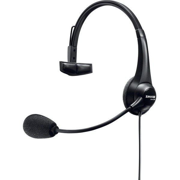 SHURE BRH31M-NXLR4M Lightweight Single-Sided Broadcast Headset with Neutrik 4-Pin XLR-M Cable