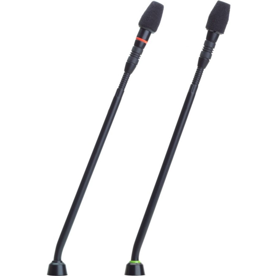 DUALFLEX GOOSENECK MICROPHONE WITH LIGHT RING, LENGTH 25.4 CM (10), WITHOUT SURF