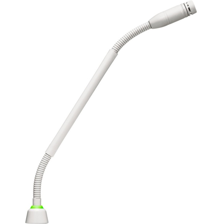 CONDENSER GOOSENECK MICROPHONE, WHITE, 25.4 CM (10), WITHOUT CAPSULE AND SURFACE