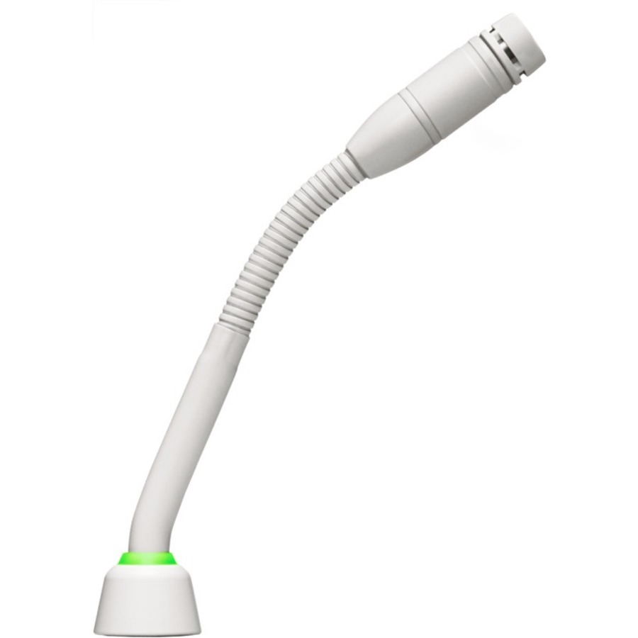 CONDENSER GOOSENECK MICROPHONE, WHITE, 12.7 CM (5), WITHOUT CAPSULE AND SURFACE