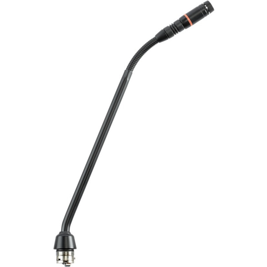MINIATURE GOOSENECK MICROPHONE WITH LIGHT RING, LENGTH 25.4 CM (10), WITHOUT SUR