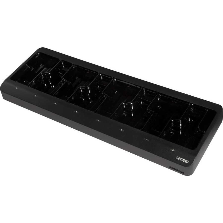 NETWORKED CHARGER FOR 8X SB910M MICRO-BODYPACK LI-ION BATTERIES, INCLUDES US POW