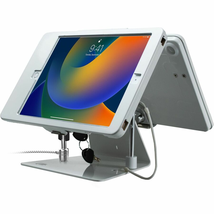 SECURITY DUAL-TABLET KIOSK STAND FOR IPA