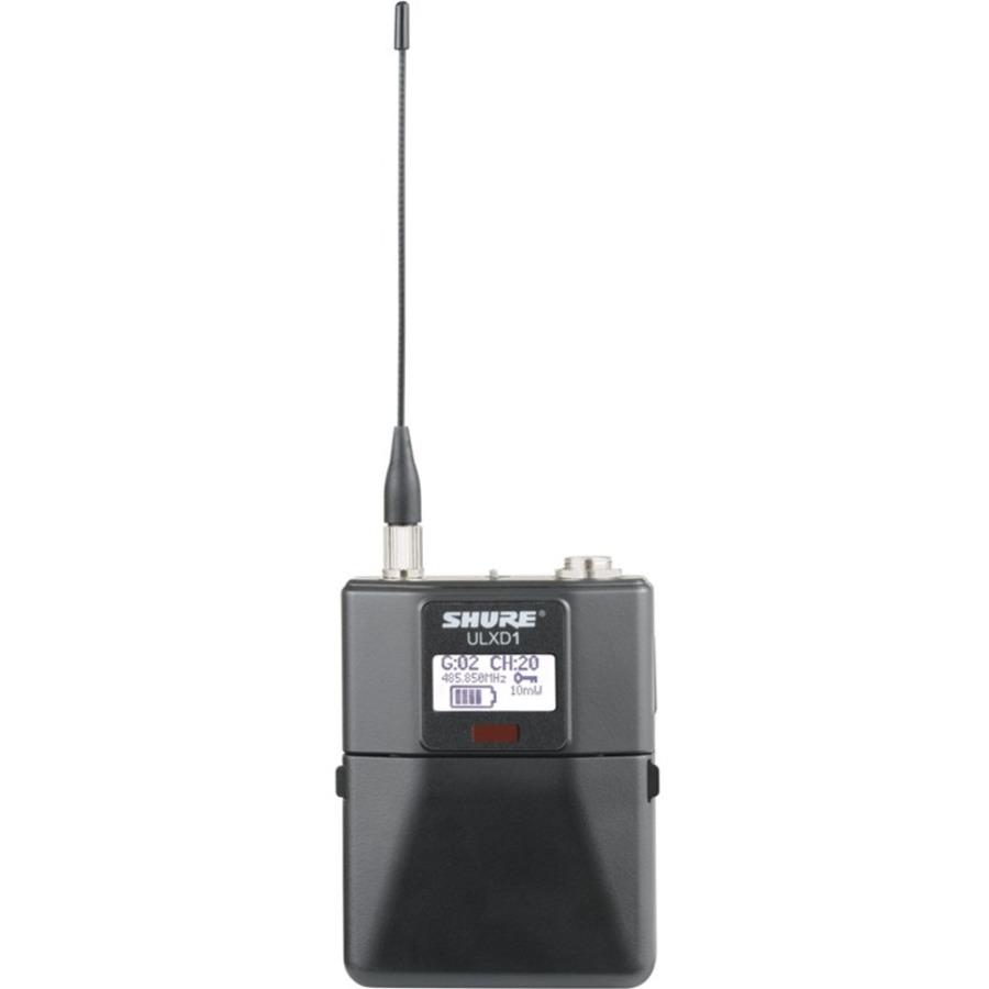 DIGITAL WIRELESS BODYPACK TRANSMITTER WITH MINIATURE 4-PIN CONNECTOR