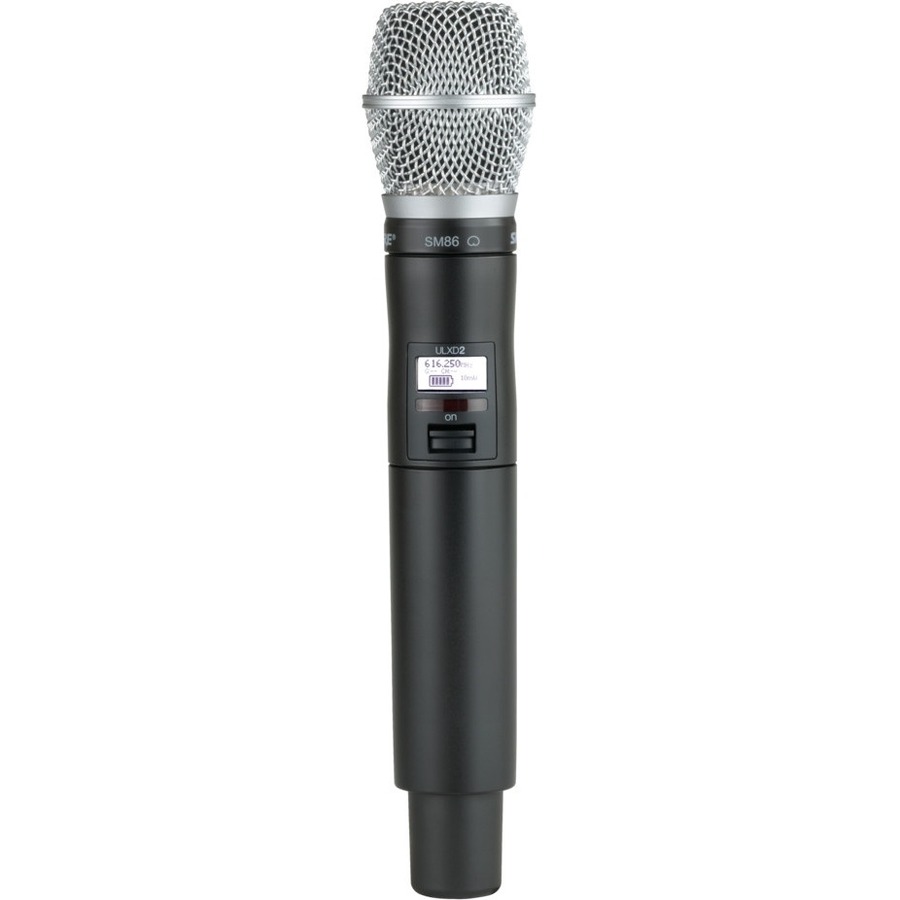 HANDHELD TRANSMITTER WITH SM86 MICROPHONE