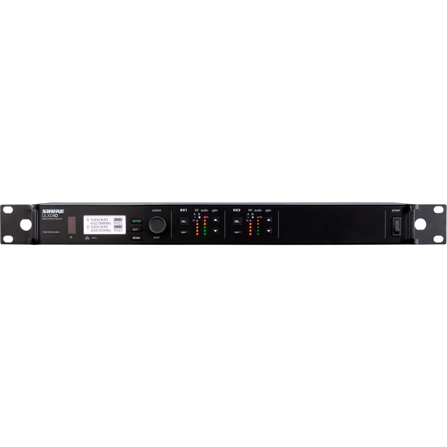 DUAL DIGITAL WIRELESS RECEIVER WITH INTERNAL POWER SUPPLY, 1/2 WAVE ANTENNA AND