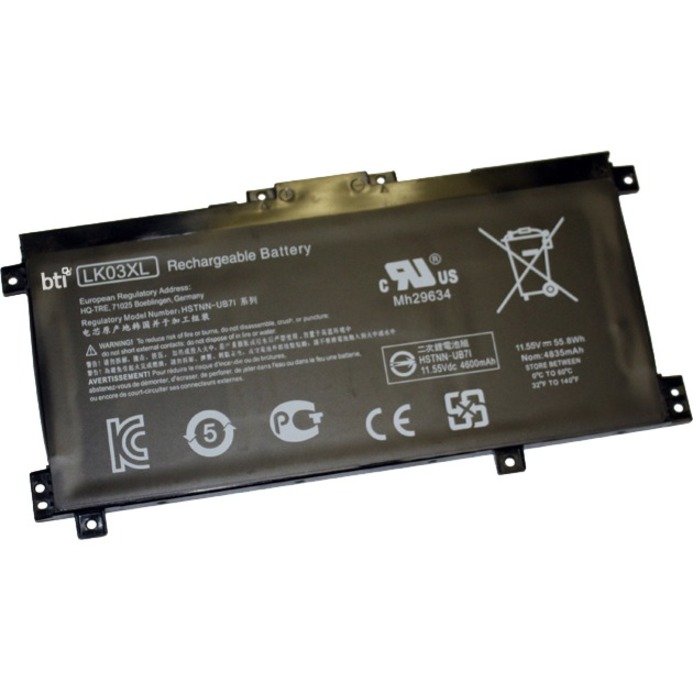 REPLACEMENT BATTERY FOR HP ENVY 17-AE000, 17-AE100, 17T-AE000, 17T-AE100, LK03XL