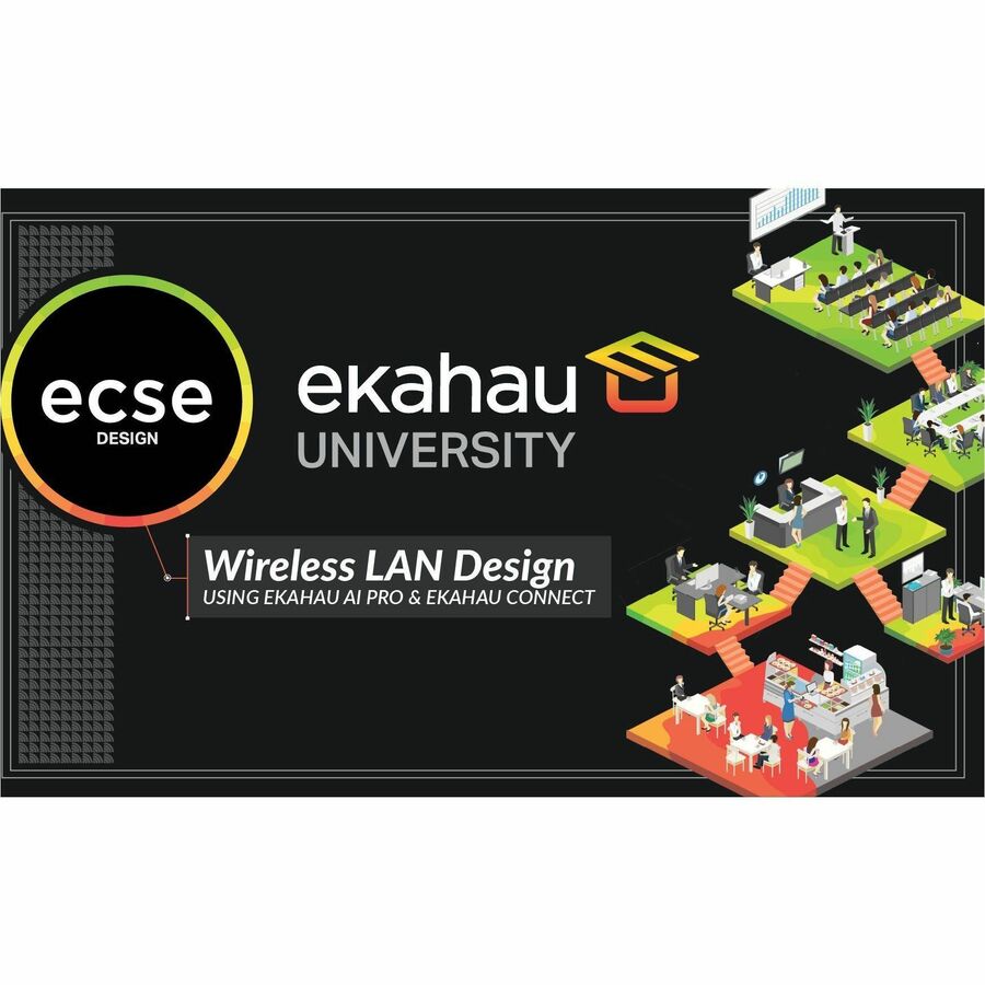 4 DAY INSTRUCTOR LED ONLINE EKAHAU WIFI DESIGN. INCLUDES INSTRUCTOR AND ABILITY