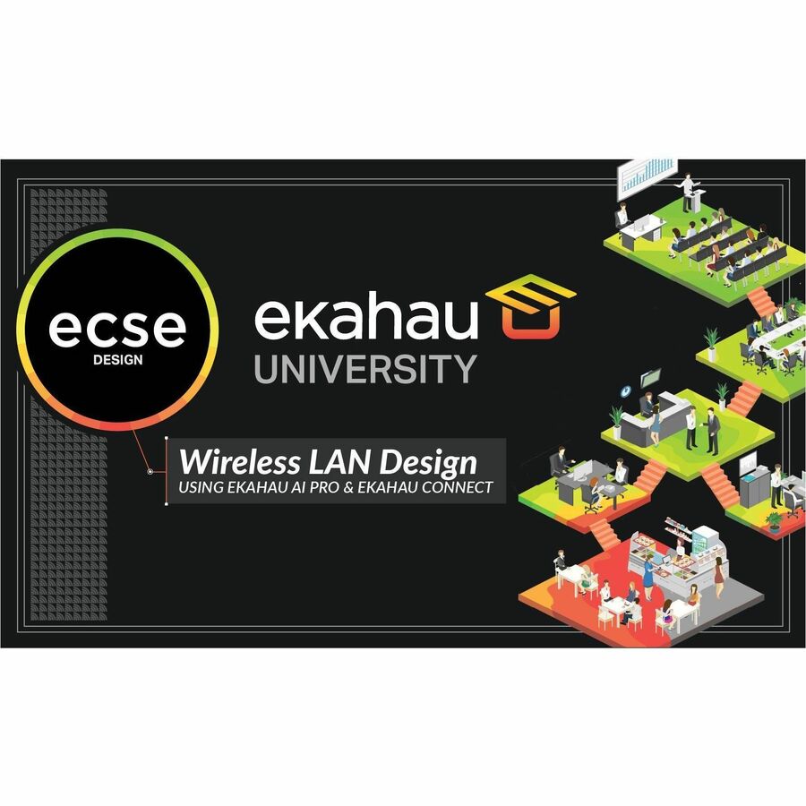 SINGLE SEAT IN 4 DAY ONLINE INSTRUCTOR LED EKAHAU WIFI DESIGN.