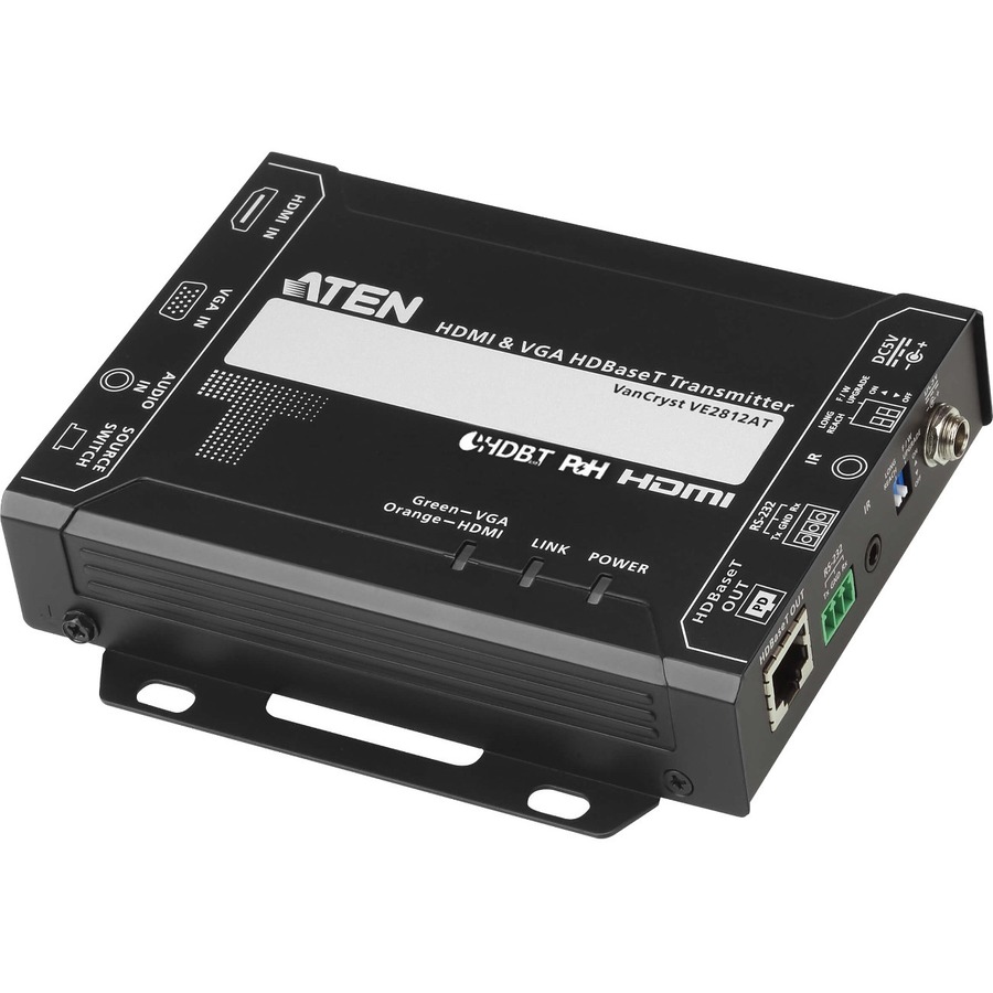 HDMIAND VGA/AUDIO HDBASET TRANSMITTER W/ IRAND SERIAL AND POH