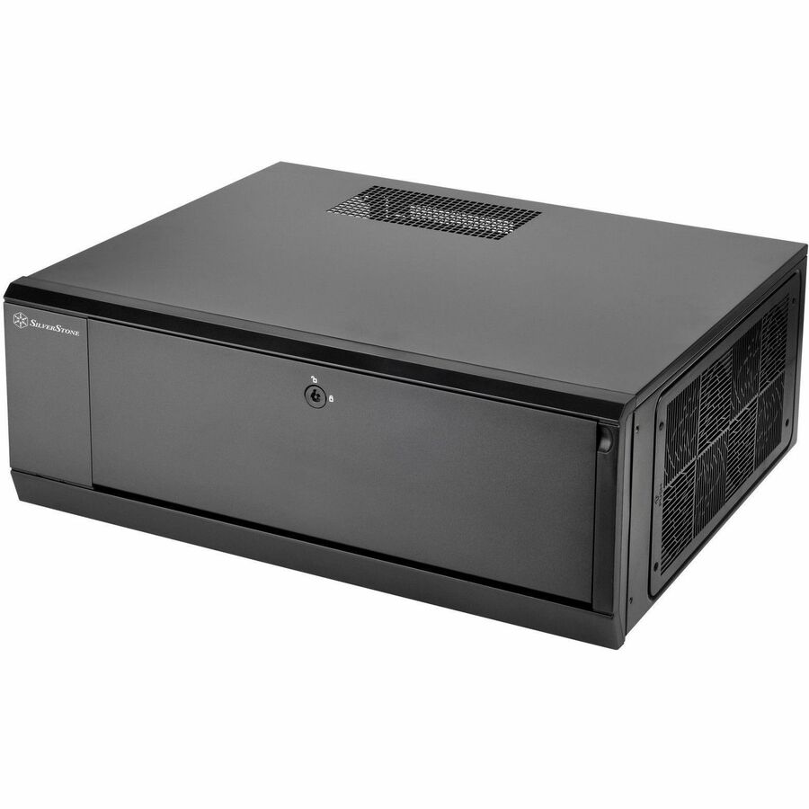 SilverStone Grandia Series GD10 Black HTPC ATX Case (SST-GD10B)