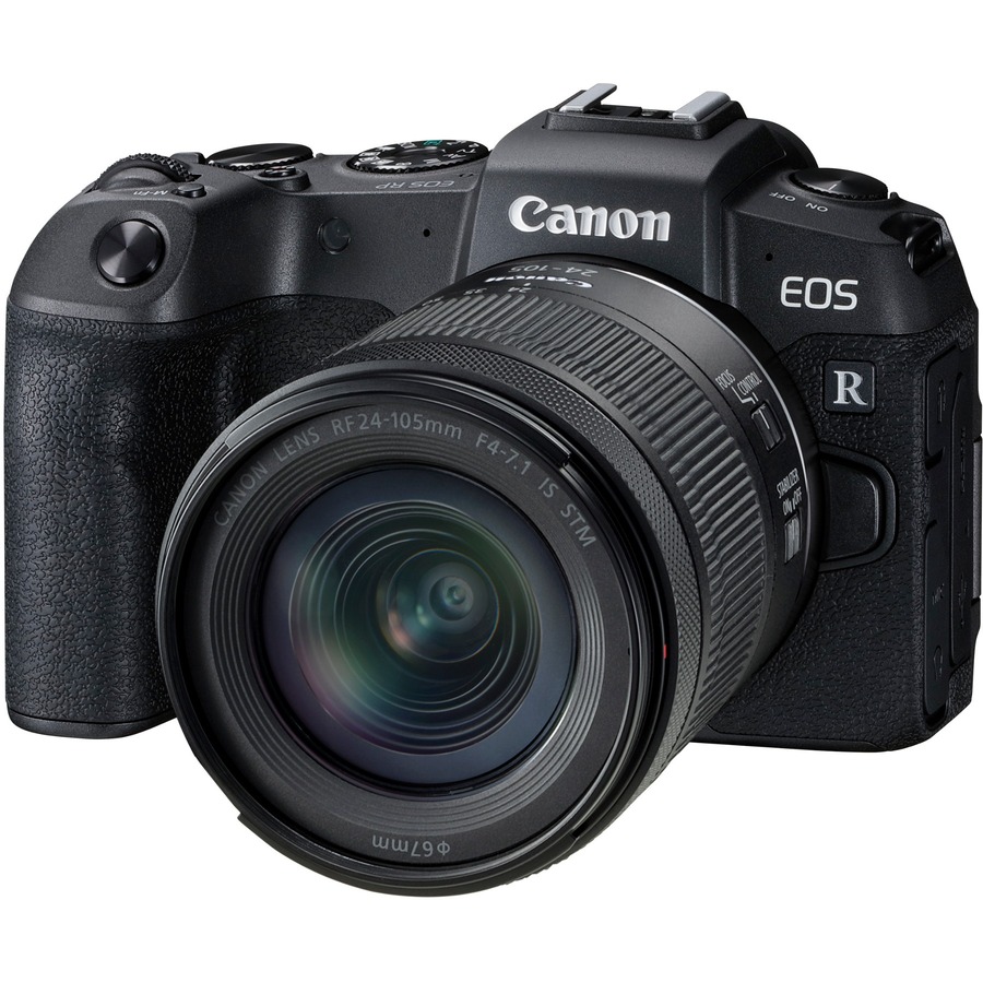 CANON 3380C132 EOS RP MIRRORLESS CAMERA WITH 24-105MM F/4-7.1 LENS - 26.2MP - CM