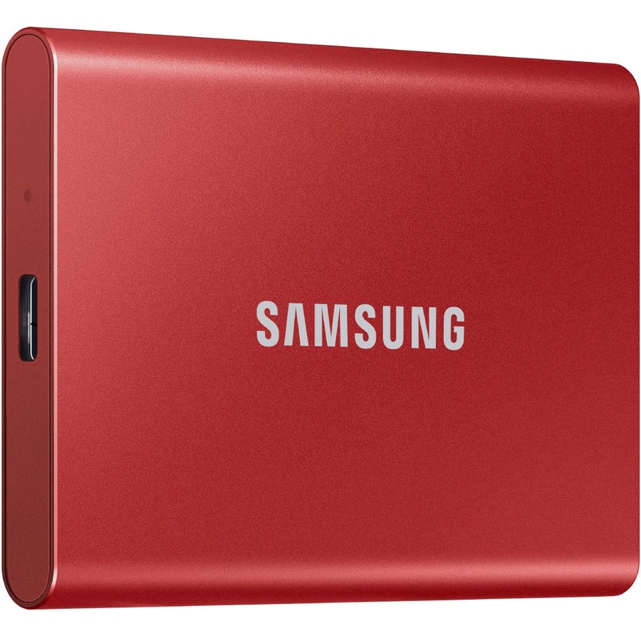 SAMSUNG (T7) - Disque électronique externe de 1 To | USB 3.2 | rouge