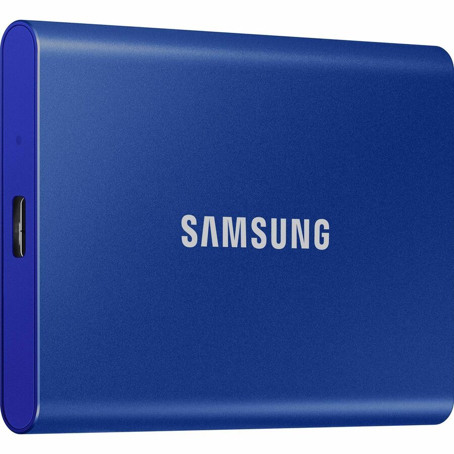 SAMSUNG (T7) - Disque électronique externe de 500 Go | USB 3.2 | bleu