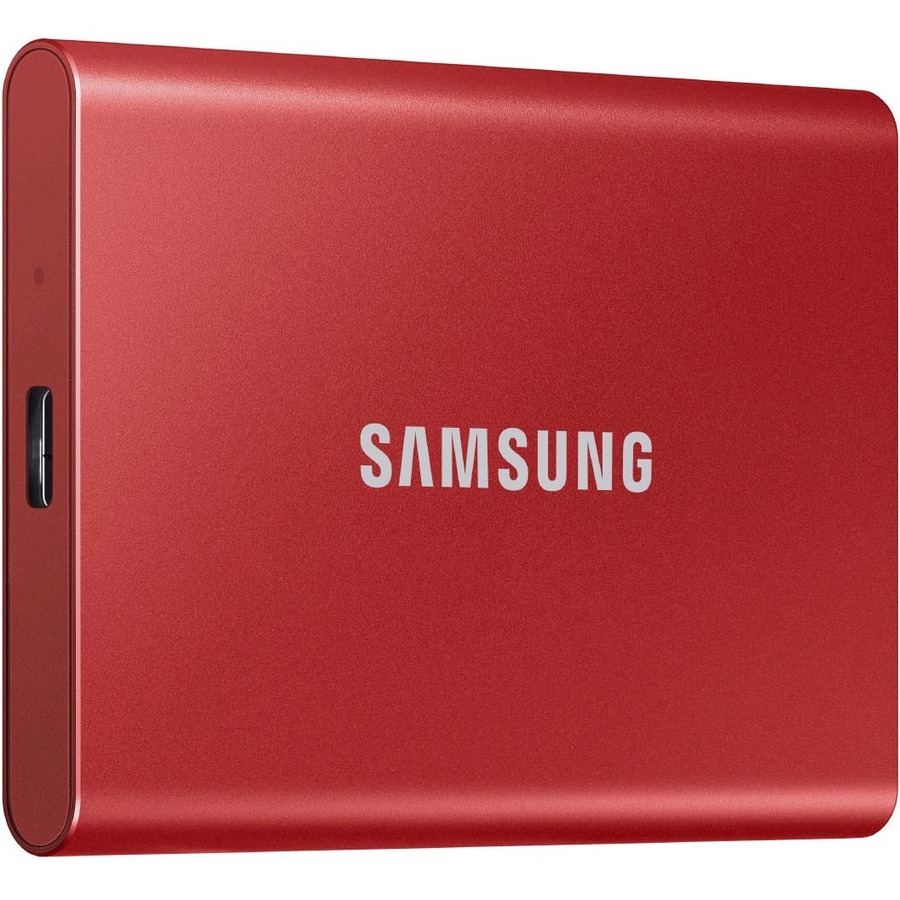 SAMSUNG T7 500GB USB3.2  Red External Solid State Drive (MU-PC500R/AM)