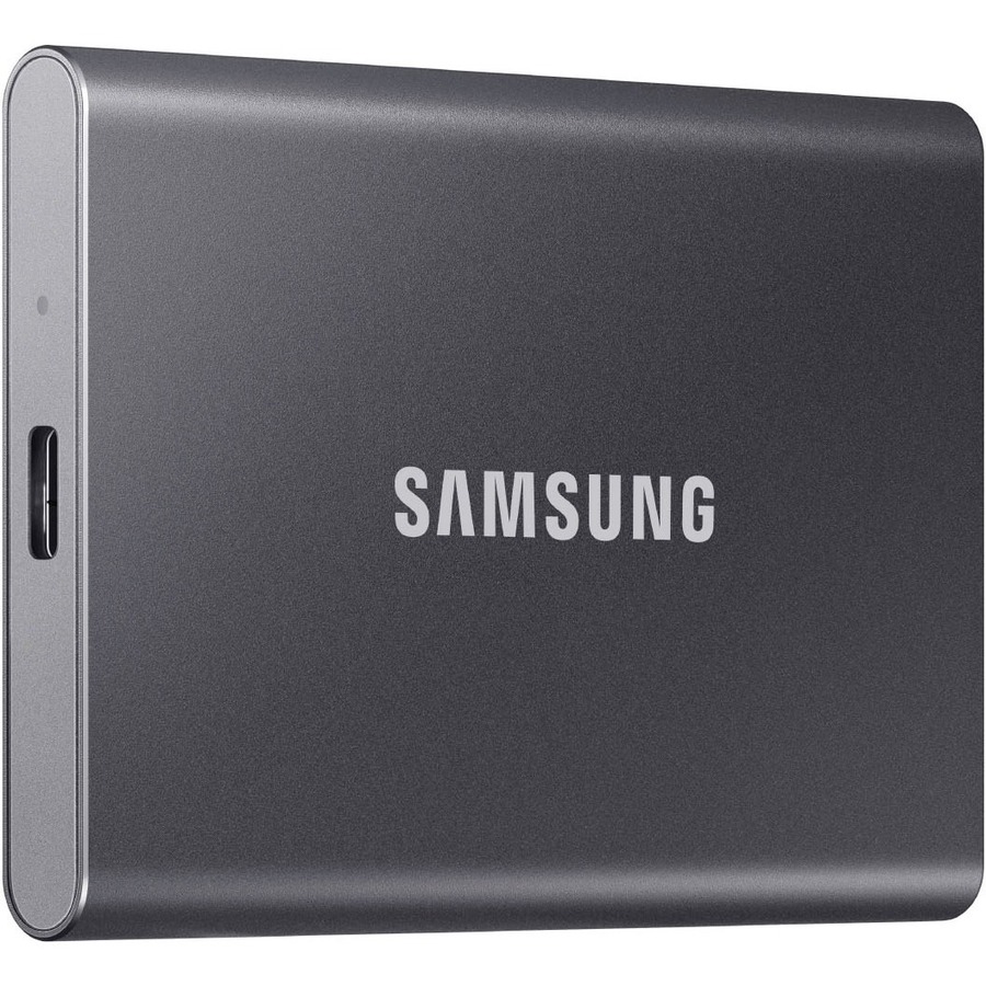 SAMSUNG (T7) - Disque électronique externe de 500 Go | USB 3.2 | gris
