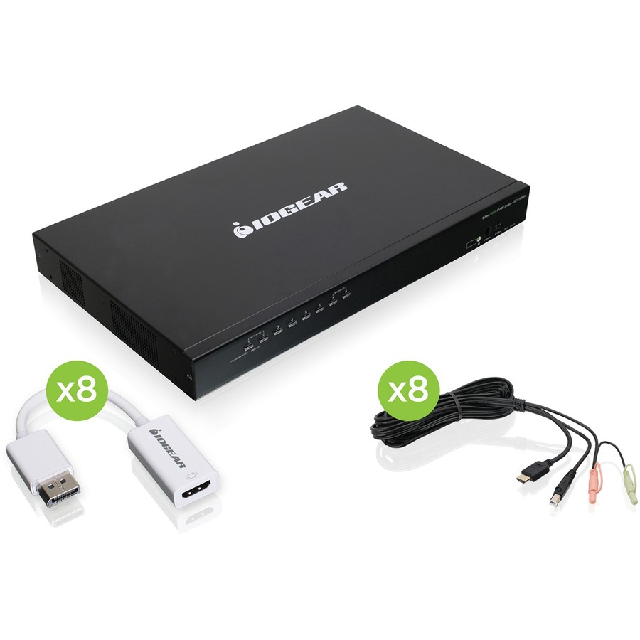 8-PORT USB PS2 HD & DISPLAYPORT TAA COMPLIANT