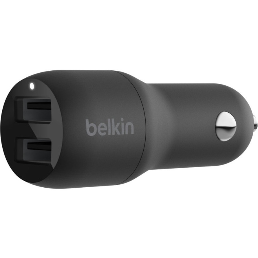 CCB001BTBK - BOOST CHARGE DUAL USB-A CAR CHARGER 24W - DIMENSIONS (LXWXH) 1.02IN