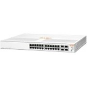 Aruba Instant On 1930 24G 4SFP/SFP+ Switch - 28 Ports - Manageable - 3 Layer Supported - Modular - 22.60 W Power Consumption - Optical Fiber, Twisted Pair - Rack-mountable - Lifetime Limited Warranty