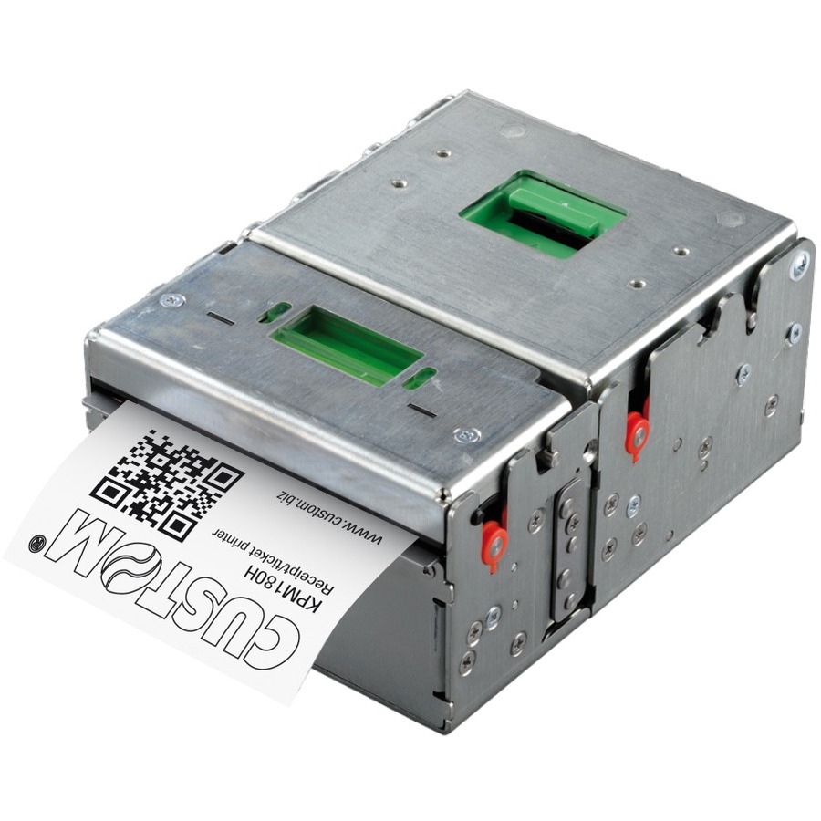 The Kpm180h is a Compact Ticket Printer That is Great for Coupon/Voucher  Printing, Boarding Pass, Parking Tickets, Self-Service Ticketing, and Theme Park Ticketing.