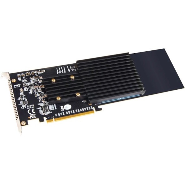 FOUR M.2 NVME SSD SLOTS ON A PCIE 3.0 X16 CARD - ADD YOUR OWN SSDS