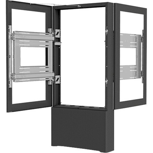 50 B2B PORTRAIT FLOOR KIOSK BLACK