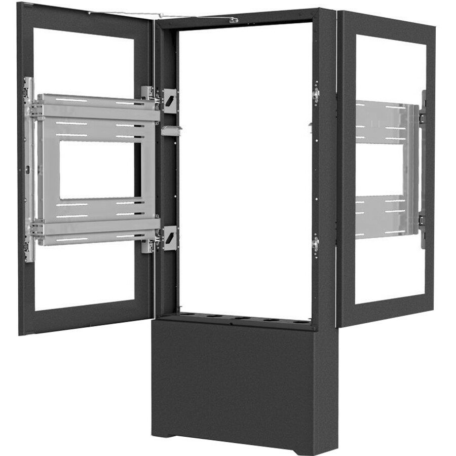 55INCHB2B PORTRAIT FLOOR KIOSK BLACK