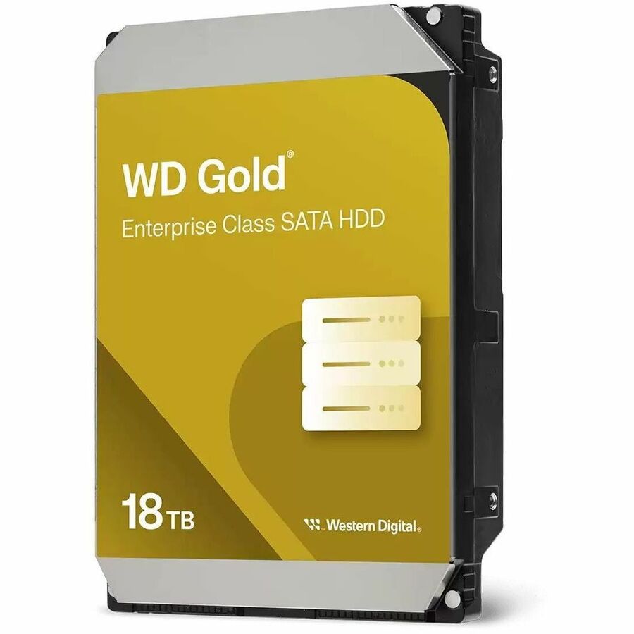 WD Gold 18TB Enterprise Class Hard Disk Drive - 7200 RPM Class SATA 6 Gb/s 512MB Cache 3.5"  (WD181KRYZ)
