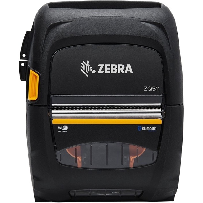 Dt Printer Zq511, Media Width 3.15""/80mm; English/Latin Fonts, Bluetooth  4.1, Stnd Battery, US/Canada Certs