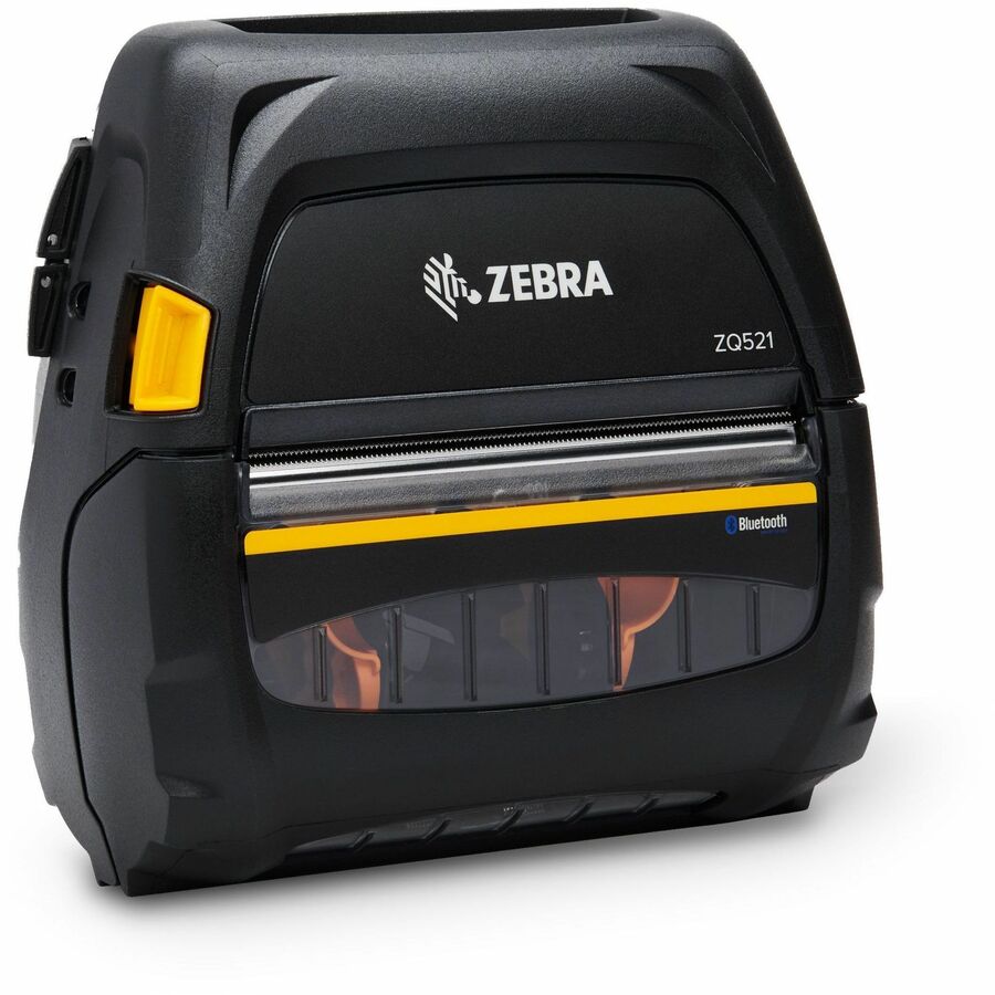 Dt Printer Zq521, Media Width 4.45""/113mm; English/Latin Fonts, Bluetooth 4.x, Stnd Battery, US/Canada Certs