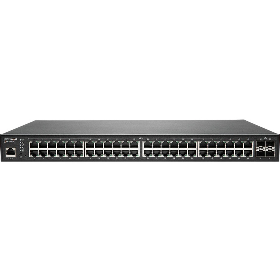 48 Port Gig PoE Switch 4 SFP P
