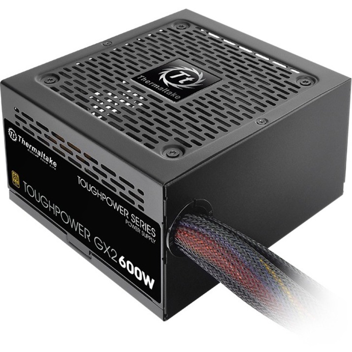 TOUGHPOWER GX2, WITH 80+ GOLD EFFICIENCY, FEATURES A 120MM COOLING FAN, MULTIPLE