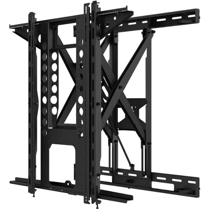 LARGE FORMAT PRESS AND RELEASE POP OUT MOUNT FOR FLAT PANEL DISPLAYS UP TO 300 L