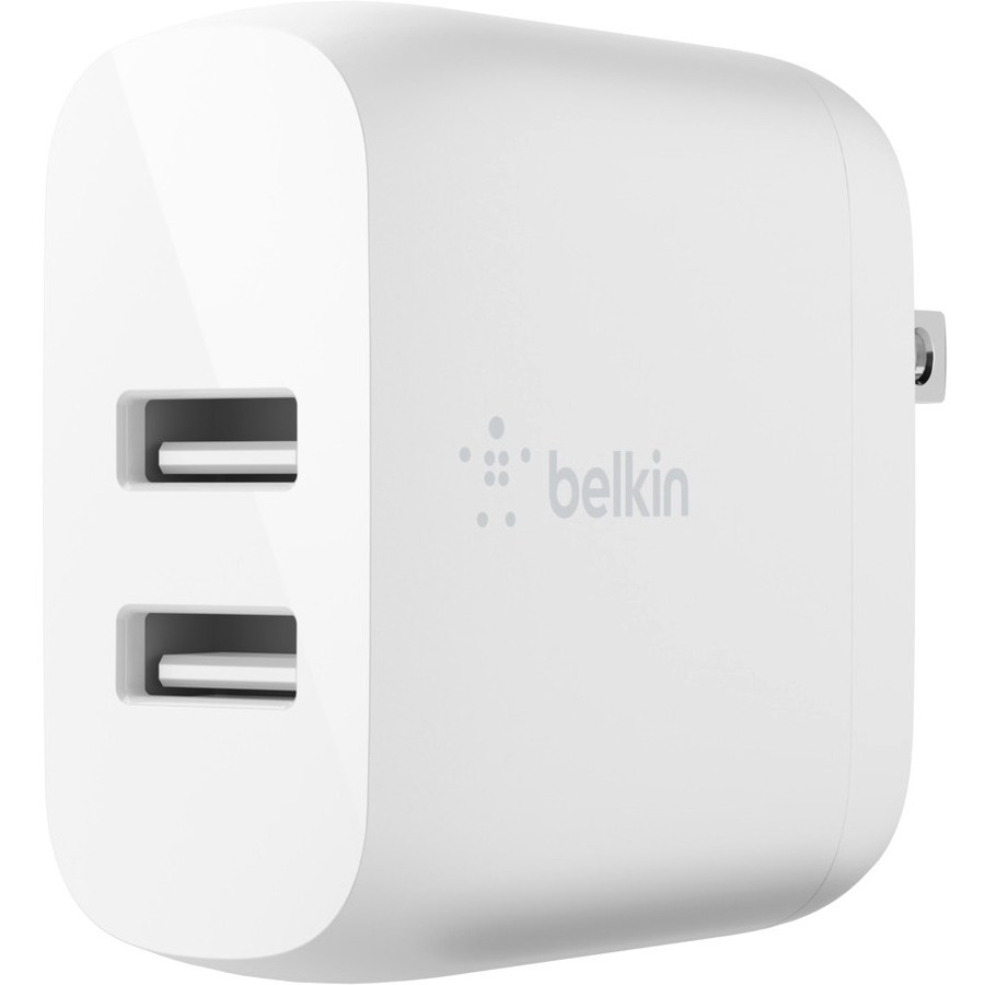 DUAL USB-A WALL CHARGER 12W