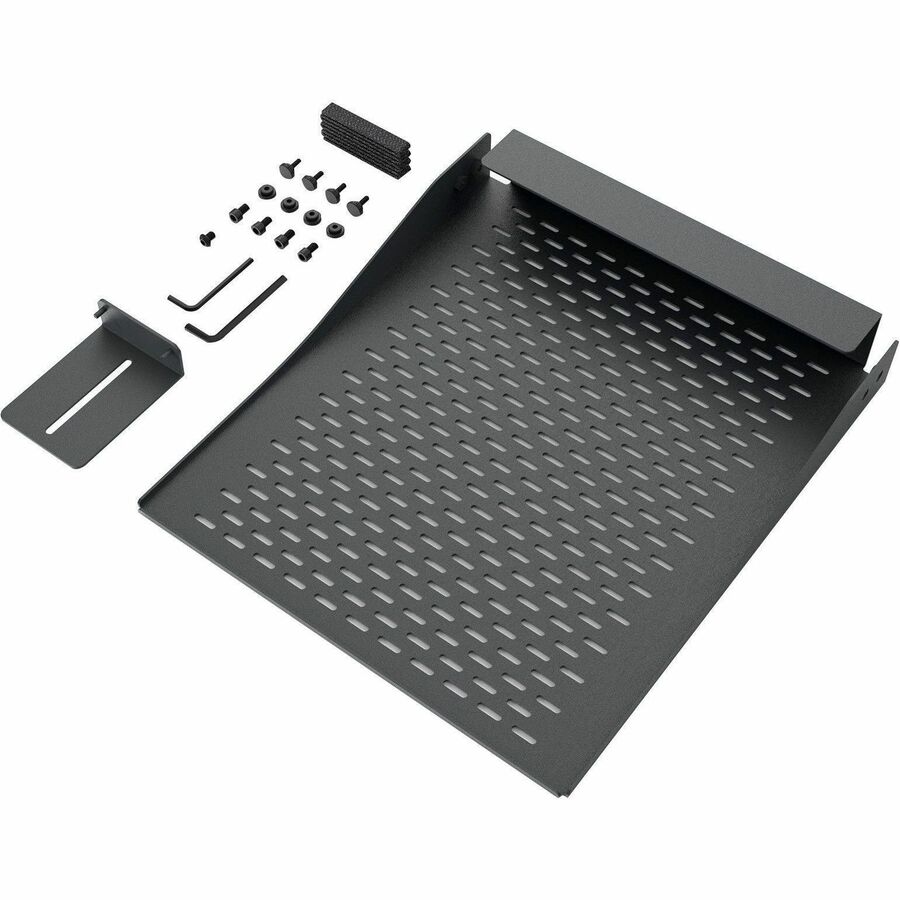 DEVICE PANEL FOR HECKLER AV CART - BLACK GREY
