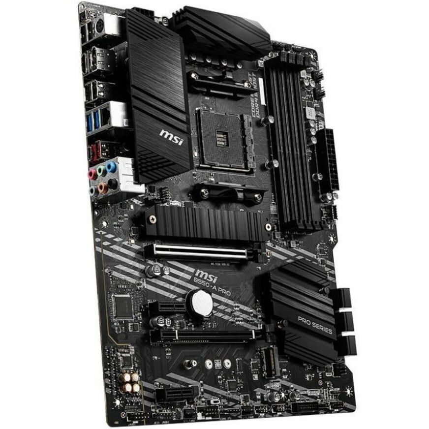 B550-A PRO,AMD B550,BLACK/MATT,ATX,AM4,SUPPORTS 3RD GEN AMD RYZEN/ 3ND GEN AMD R