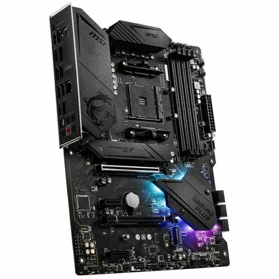 MPG B550 GAMING PLUS,AMD B550,BLACK/MATT,ATX,AM4,SUPPORTS 3RD GEN AMD RYZEN/ 3ND