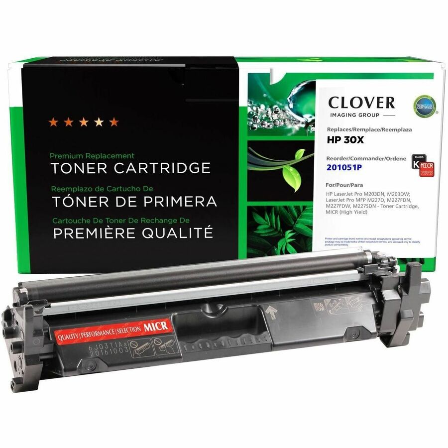 CLOVER IMAGING HP MICR CF230X HIGH YIELD CARTRIDGE ESTIMAETD YEILD 3500 PAGE