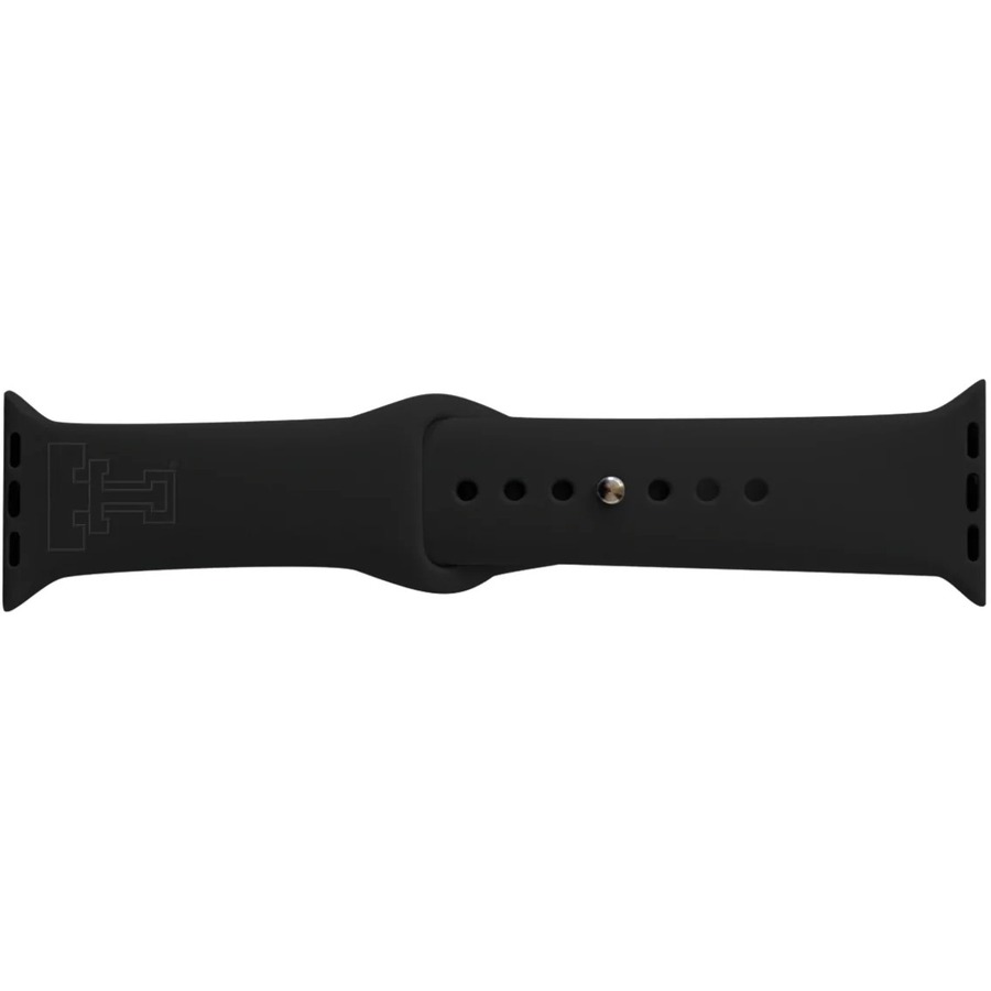 TEXAS TECH UNIVERSITY-APPLE WATCH WRIST BAND, 38-40MM, BLACK MATTE, CLASSIC V1