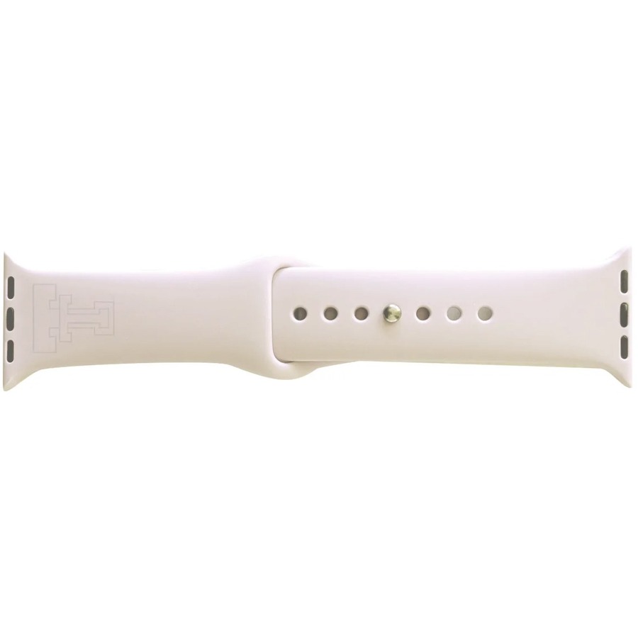 TEXAS TECH UNIVERSITY-APPLE WATCH WRIST BAND, 38-40MM, WHITE MATTE, CLASSIC V1