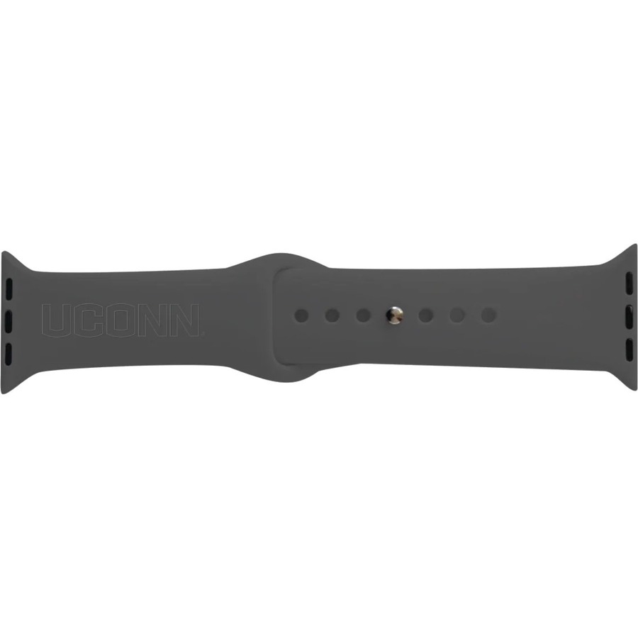 UNIVERSITY OF CONNECTICUT V3-APPLE WATCH WRIST BAND, 42-44MM, CHARCOAL MATTE, CL