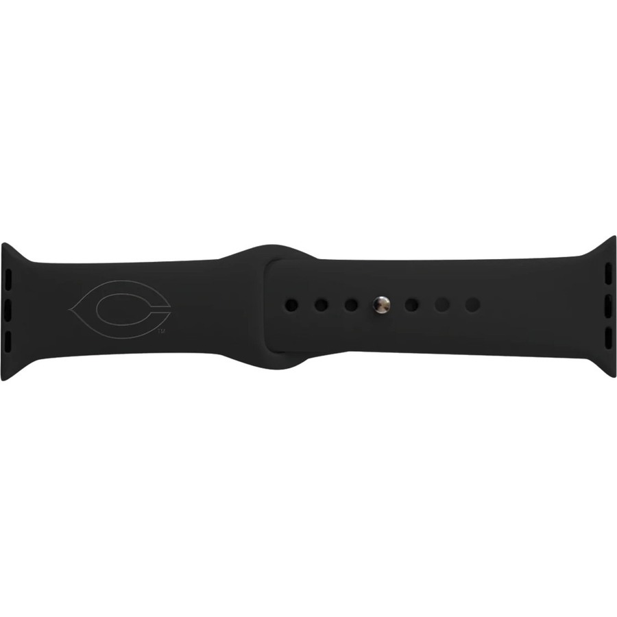 UNIVERSITY OF CHICAGO-APPLE WATCH WRIST BAND, 38-40MM, BLACK MATTE, CLASSIC V1