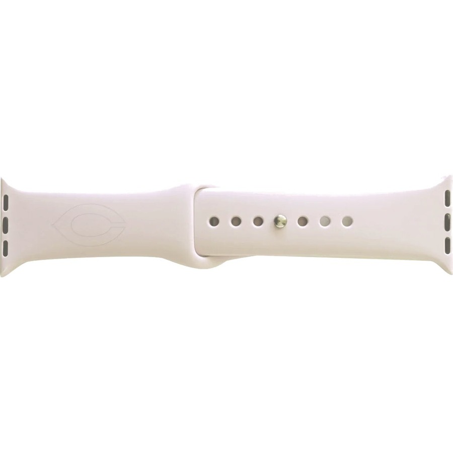 UNIVERSITY OF CHICAGO-APPLE WATCH WRIST BAND, 38-40MM, WHITE MATTE, CLASSIC V1