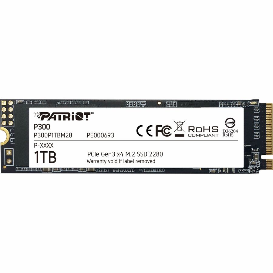 PATRIOT P300 1TB M.2 2280 PCIE GEN3 X4 SSD