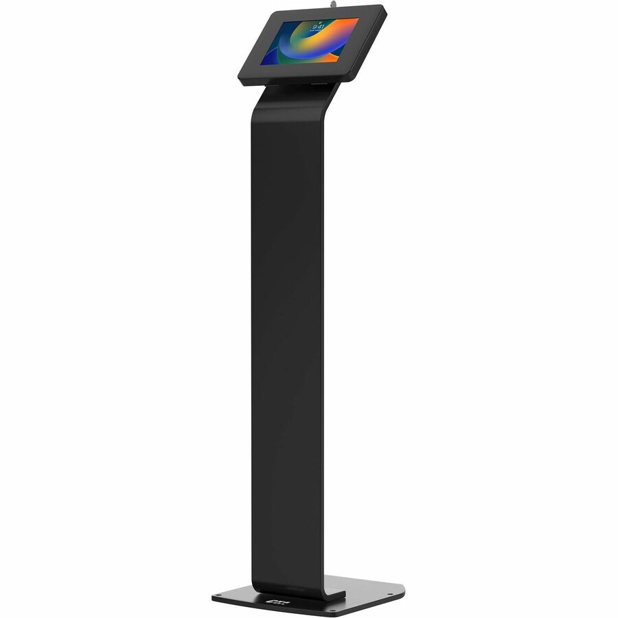 PAD-PSSB PREMIUM SMALL LOCKING FLOOR STAND KIOSK (BLACK)