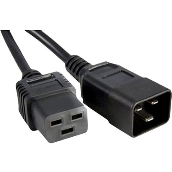 ENET C19 TO C20 POWER CORD EXTENSION 12 AWG 20A/250V 5FT - LIFETIME WARRANT
