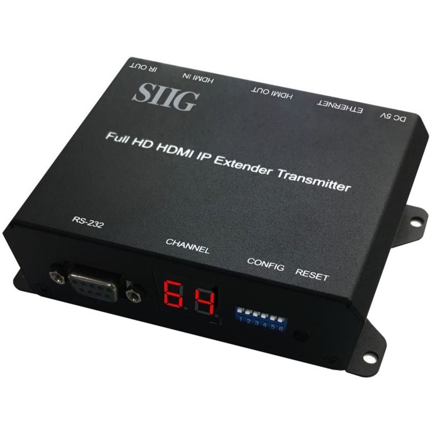 SIIG HD HDMI EXTENDER OVER IP POE - TX 1080P, UP TO 330 FT (100M), TAA COMPLIAN